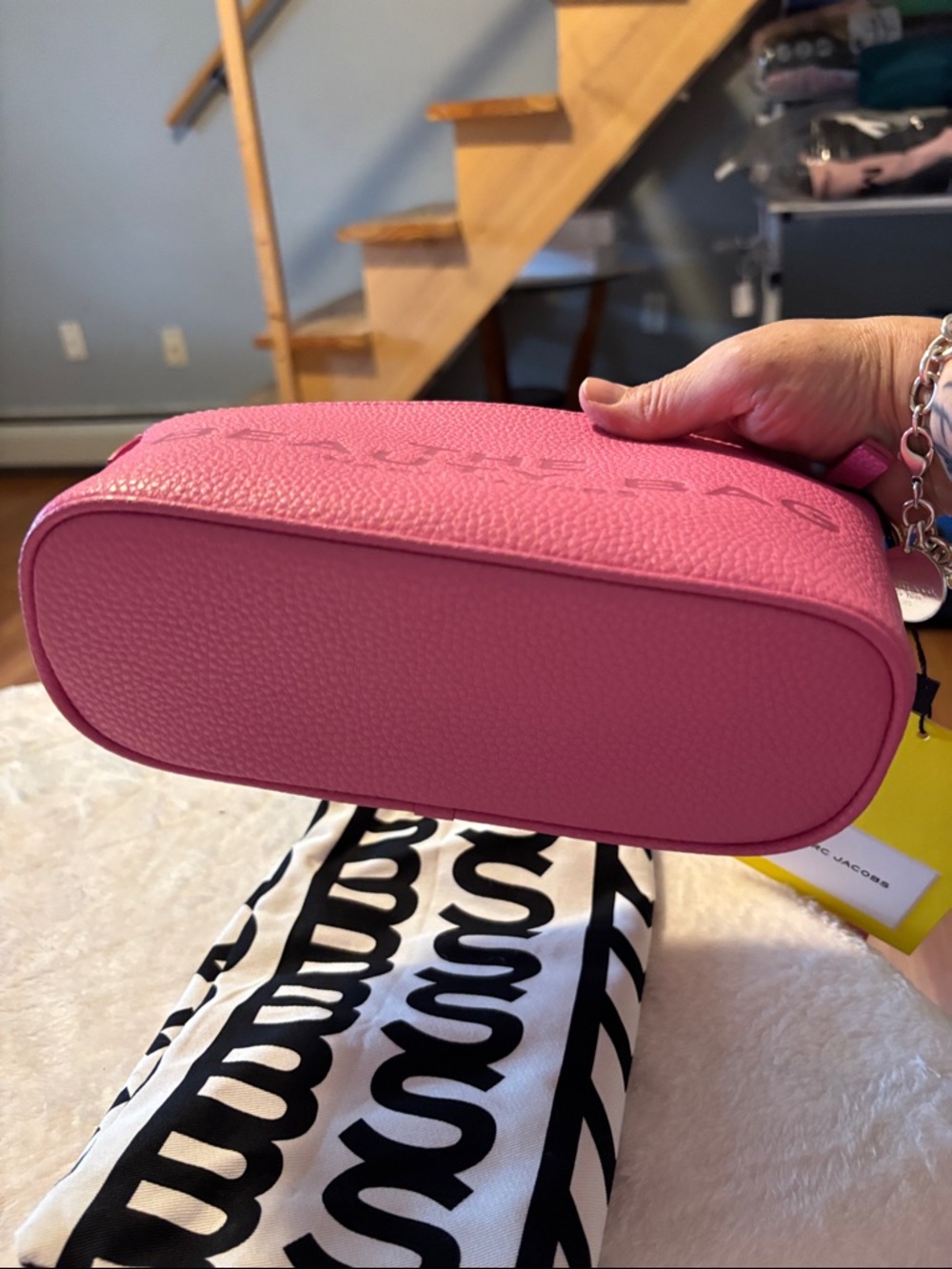 Marc Jacobs Pink The Beauty Bag Wristlet with Card Case - Picture 5 of 7